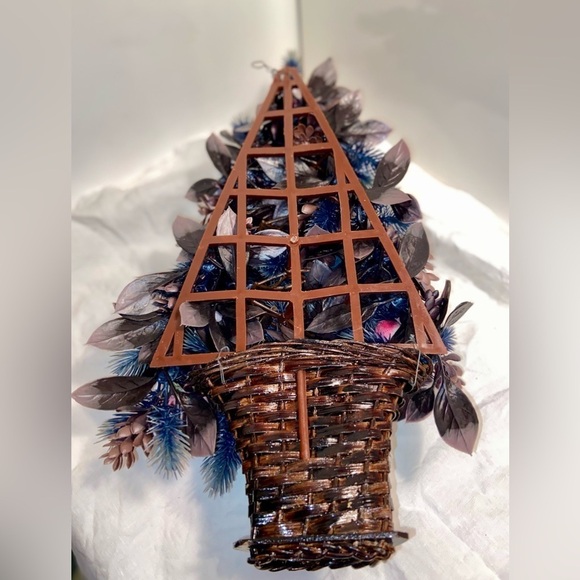 3/55$ Home decor Wall Holiday Christmas‎ Tree decoration blue themed - Picture 12 of 12